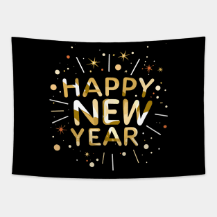 Happy New Year Tapestry