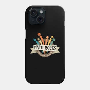 Math Rocks Funny Dice Phone Case