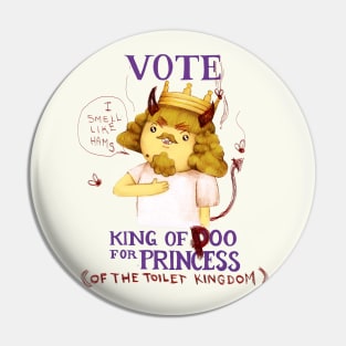 Vote King of Ooo for princess - the graffiti version! (Adventure Time fan art) Pin