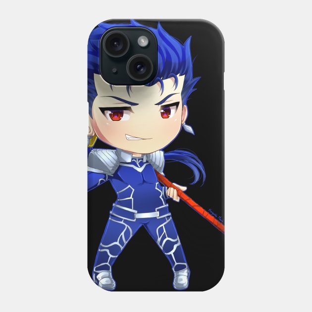 FateSN: Lancer Cu Phone Case by KoyukiMori