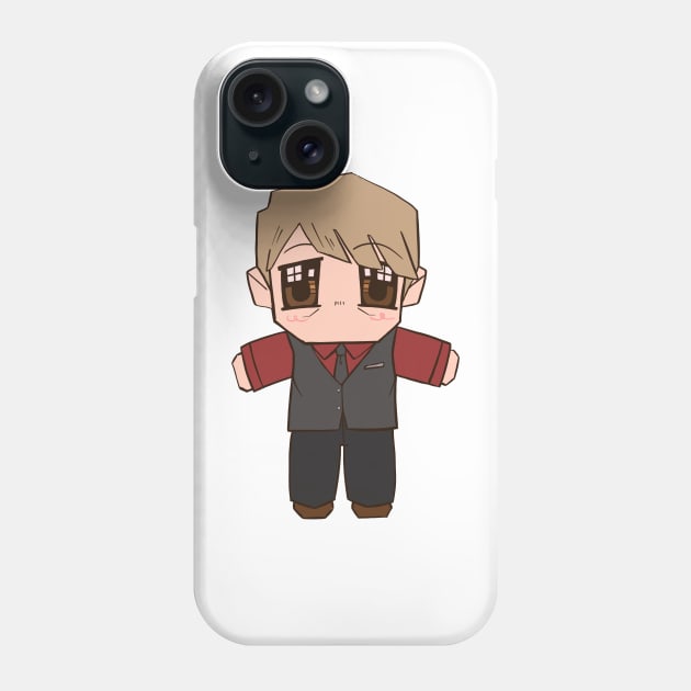 Hannibal Lecter marketable plushie Phone Case by Kaerepi