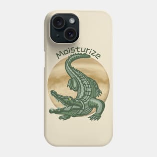 Crocodile Reminds Us To Moisturize Phone Case