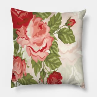 Beautiful pink and red roses : ) Pillow