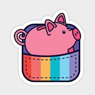 Pride Pocket Logo Magnet