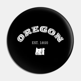 Oregon State 1859 Retro USA Pride Pin