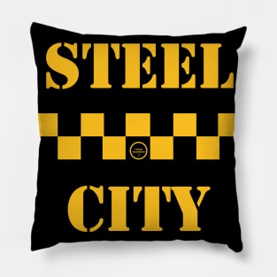 Steel City - Yellow Pillow