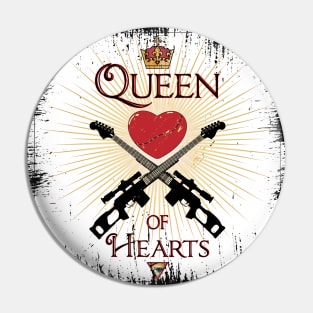 Queen of Hearts Concert Merch Pin