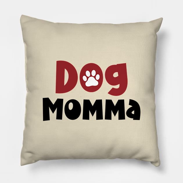 Dog Momma with Paw Pillow by chapter2