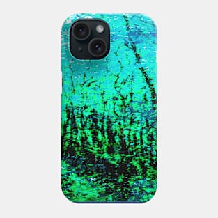 blue green woods Phone Case