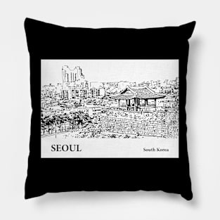 Seoul - South Korea Pillow