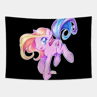 Cute Kawaii Toola Roola My Little Pony Fan Art Tapestry