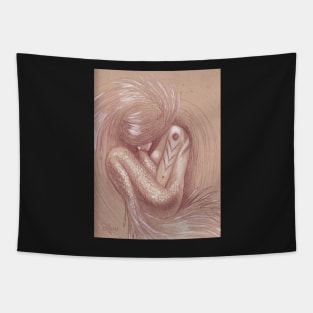 Mermaid Tattoo Tapestry