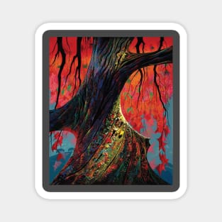 Eyvind Earle Conceptual Surrealist painter Magnet