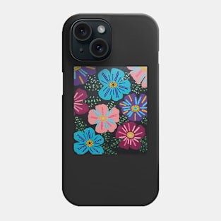 Boho Bold Floral Fun Phone Case