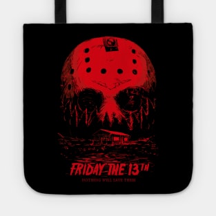 friday the 13th movie poster Tote