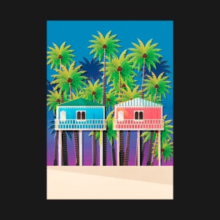 Palolem beach huts T-Shirt