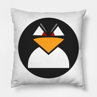 Penguin umbrage Pillow