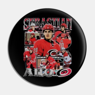 Sebastian Aho Vintage Bootleg Pin