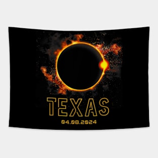 Texas Total Solar Eclipse 2024 April 8Th Tapestry