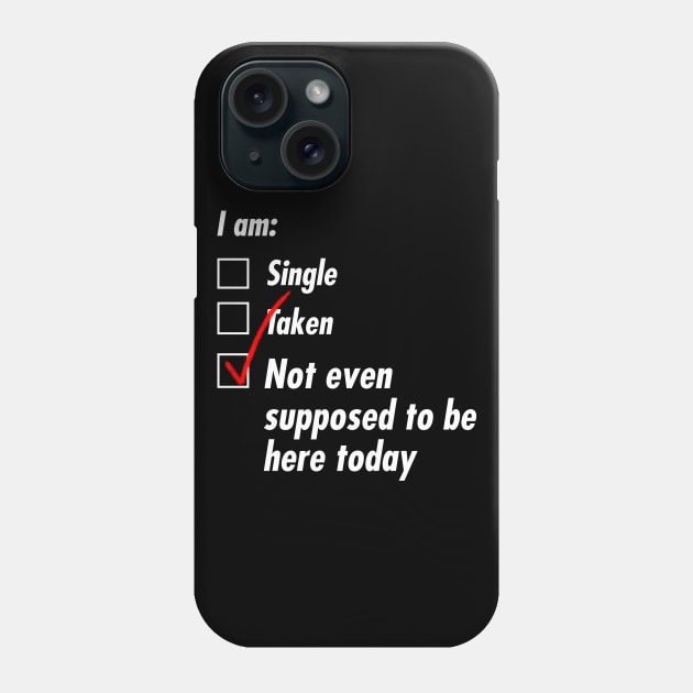 Single Taken Clerks Phone Case by TeEmporium