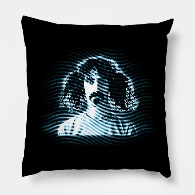 Frank Zappa Forever Pay Tribute to the Experimental Genius with a Classic Music-Inspired Tee Pillow by QueenSNAKE