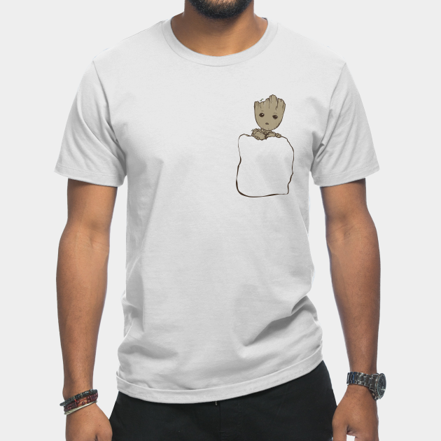 Groot in your Pocket - Groot - T-Shirt