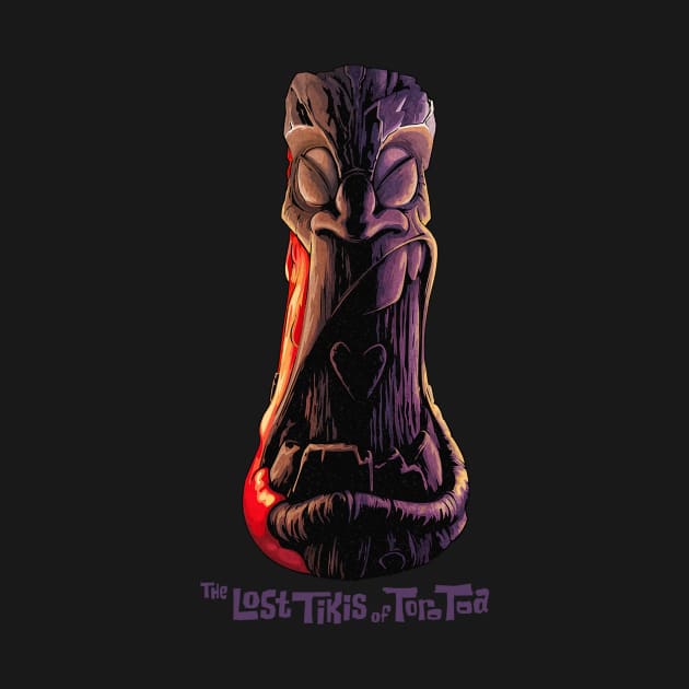 "Lost Tikis of Toro Toa" Mug #2 Shirt by DSEDWARDSart