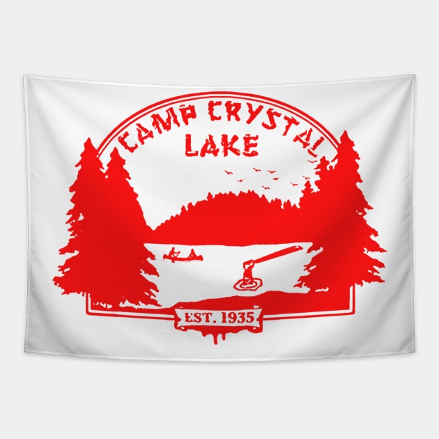 Camp Crystal Lake Tapestry by kiphyliss