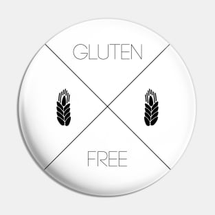 Gluten-Free Arrows T-Shirt Pin