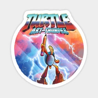 Turtle: Art and Thunder Magnet