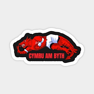 CYMRU AM BYTH WALES FOREVER Magnet