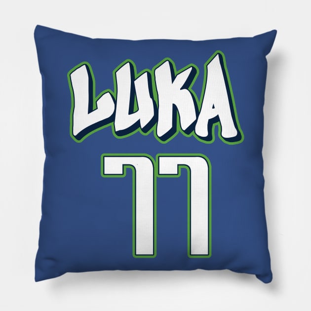 Luka City Pillow by darklordpug