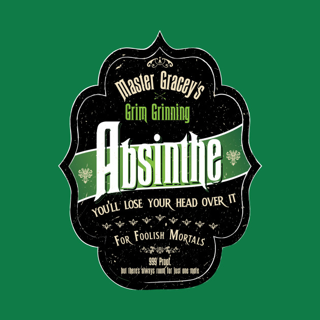 Master Gracey's Grim Grinning Absinthe - Haunted Mansion - Phone Case