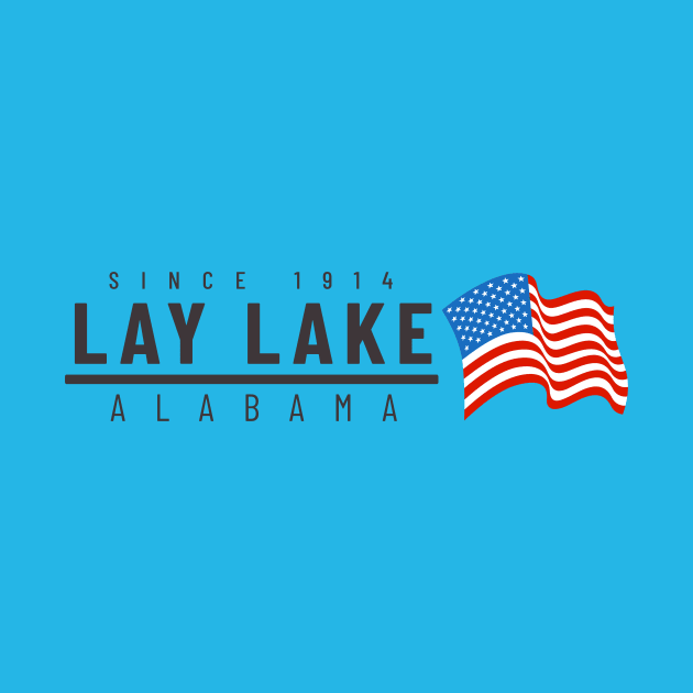 Lay Lake USA - dark text by Alabama Lake Life