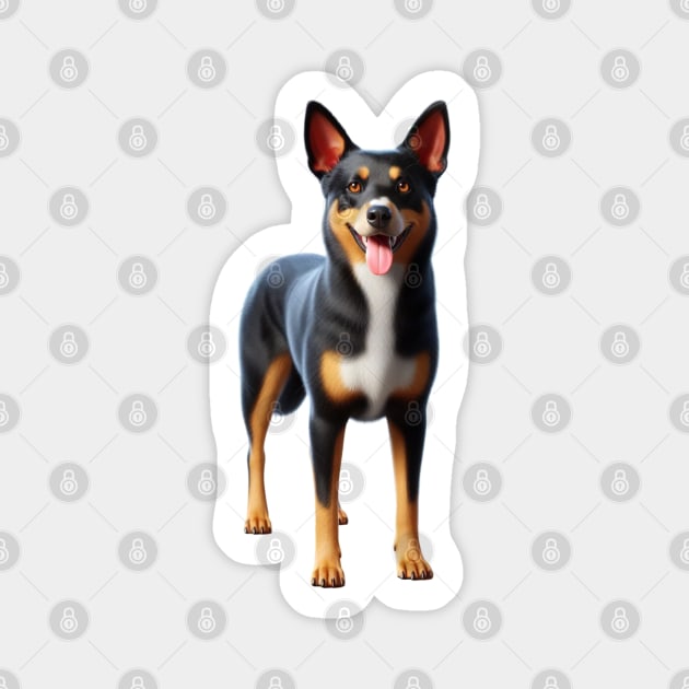 Australian Kelpie Magnet by millersye