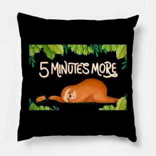 Funny Sloth Sleeping Alarm Pillow