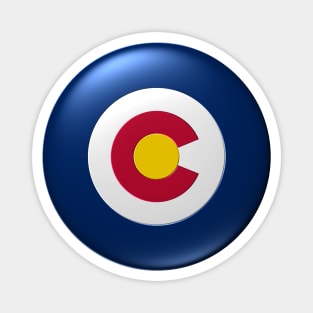 Captain Colorado Shield Magnet