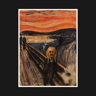 The Scream  Edvard Munch parody T-Shirt