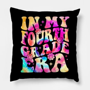 Teacher In My Fourth Grade Era Back To School First Day Pillow