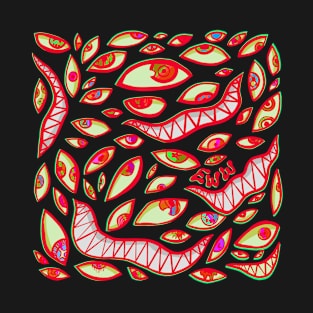 Monster mash - Red T-Shirt