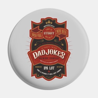 Dad Jokes Brewing Company Pin