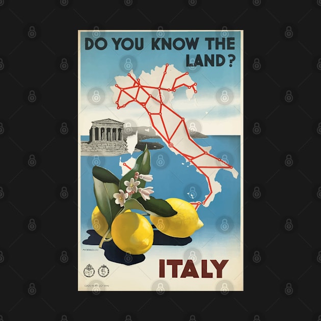 Vintage Travel - Italy by Culturio