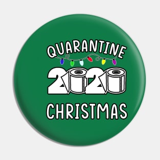 Quarantine Christmas 2020 Funny Toilet Paper Holiday Pin