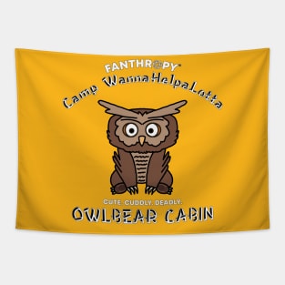 Owlbear Cabin (all products) Tapestry