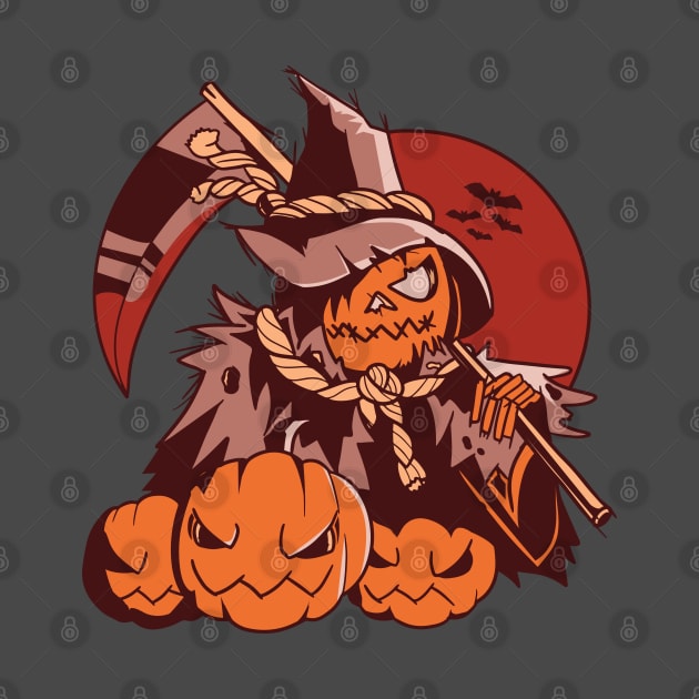 Halloween scarecrow by IconRose