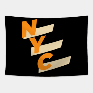 Nyc new York aesthetic retro design 80s Tapestry