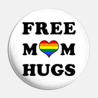 Free Mom Hugs Pin