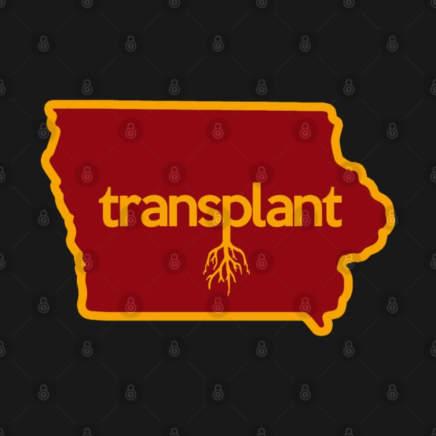 Iowa Transplant Sticker by mindofstate