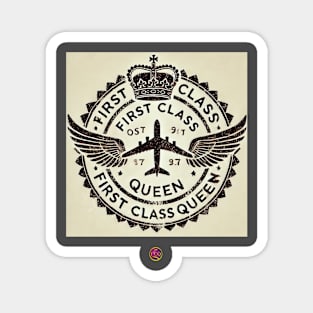 firstclassqueen Passport stamp Magnet
