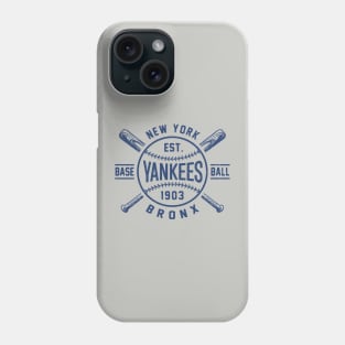 Yankees Bats & Ball 1 by Buck Tee Phone Case